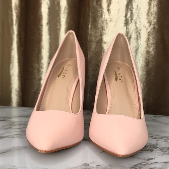 Glaze heels size 9 blush nubuck - Picture 2 of 6